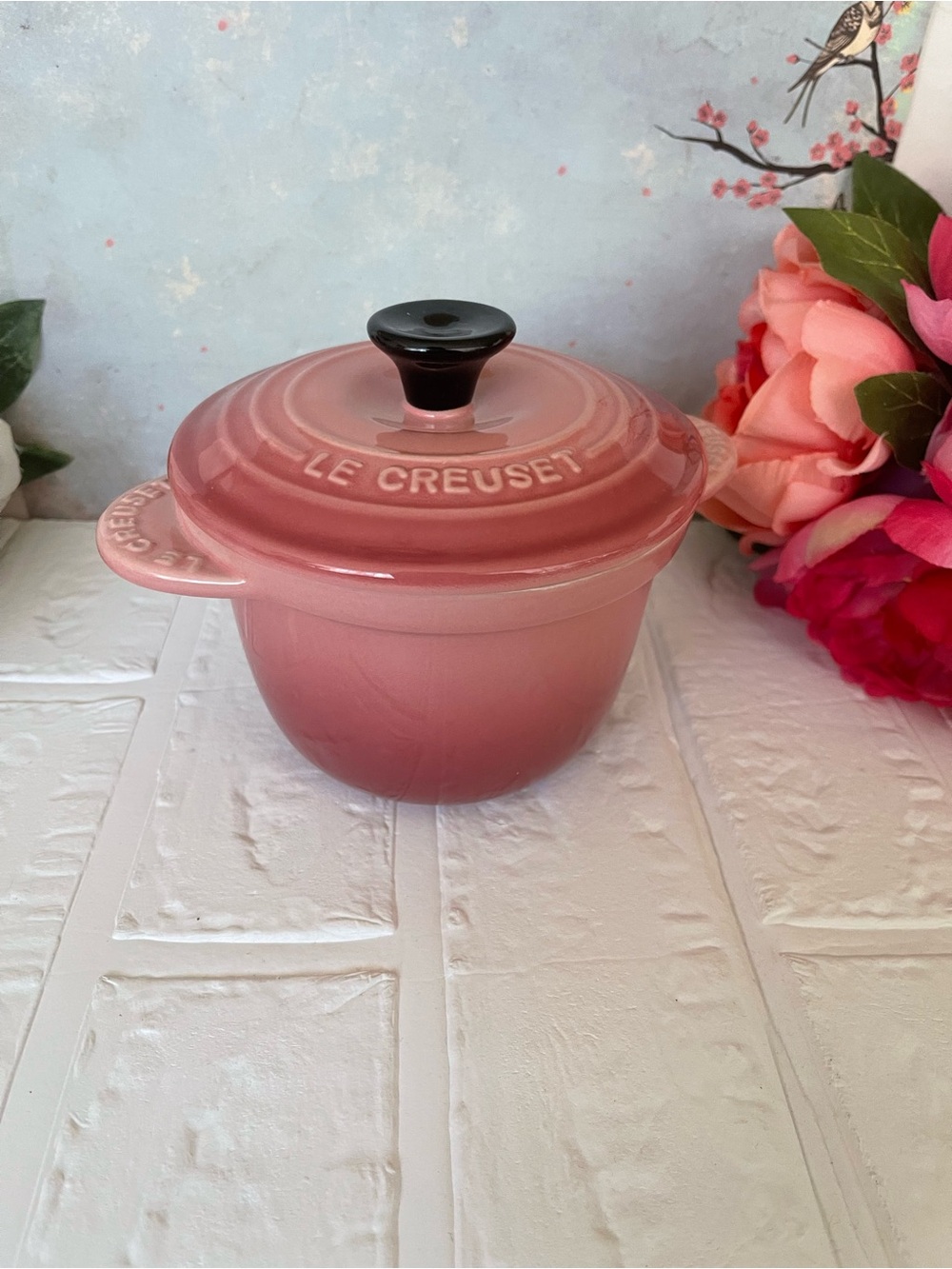 New Le Creuset Stoneware Cocotte Rose Quartz